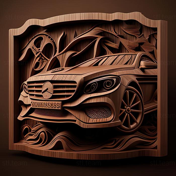 3D model Mercedes Benz C215 (STL)